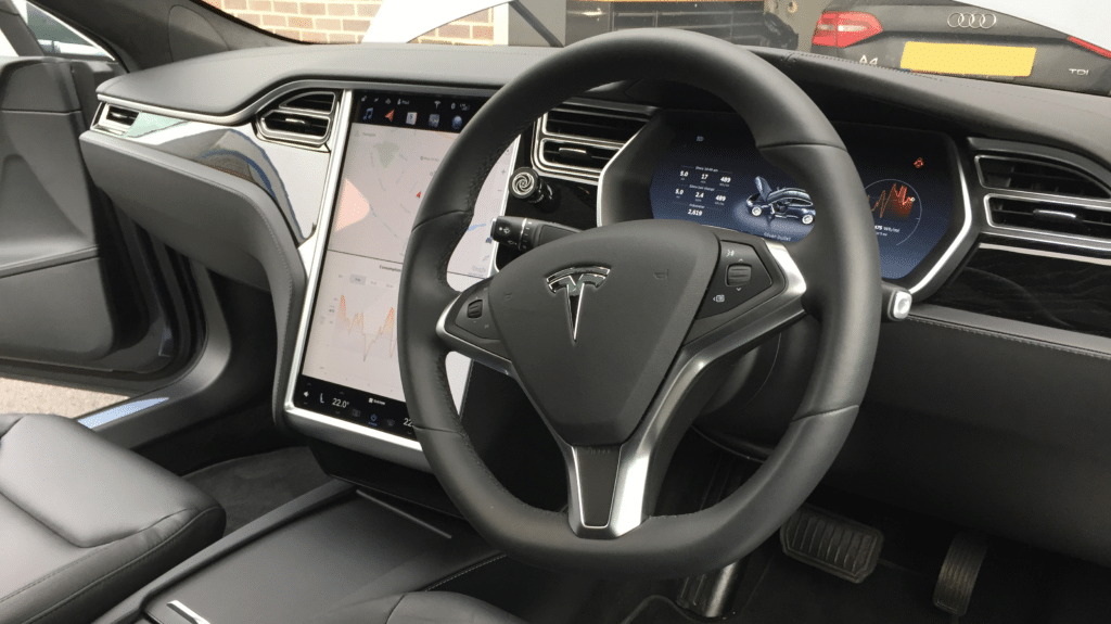 Tesla at JF Automotive, Maidstone