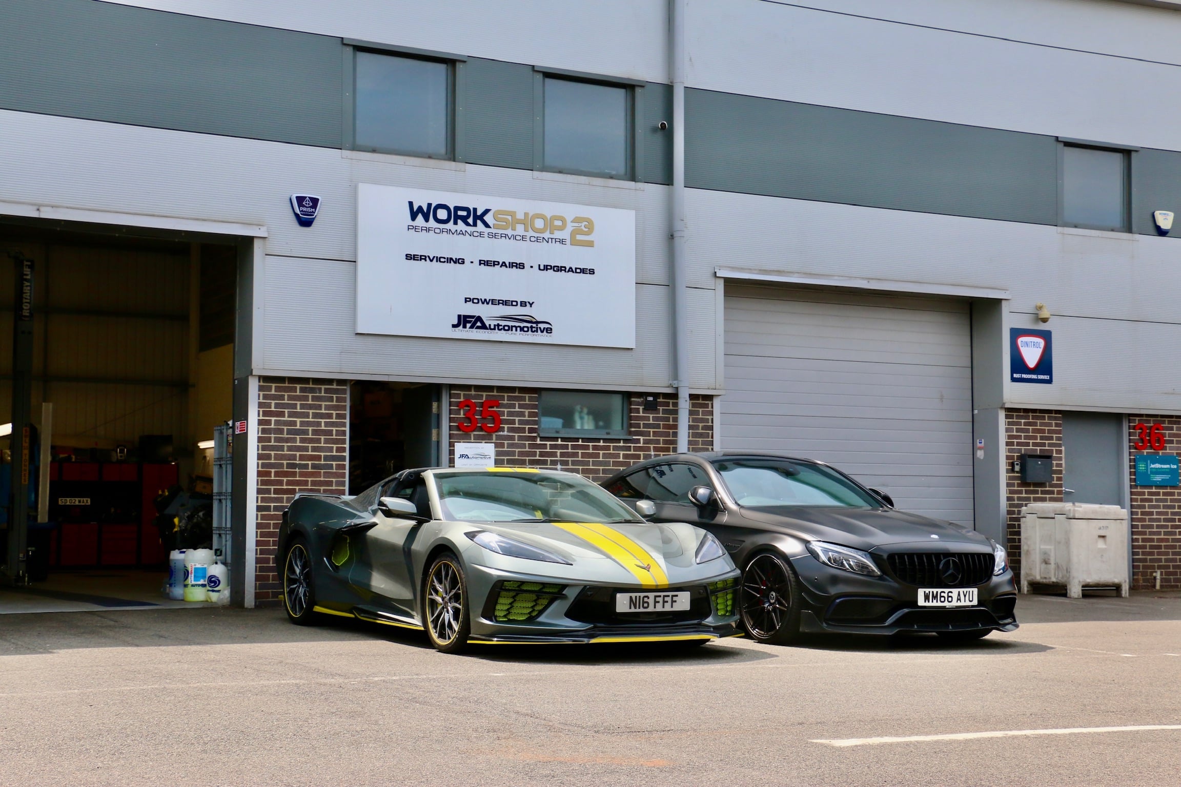 Performance exhaust fitted at JF Automotive