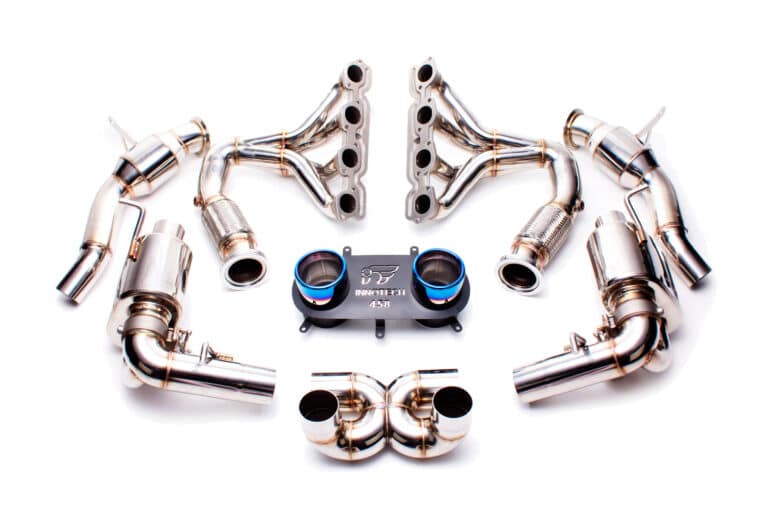 IPE exhaust for the Ferrari 458