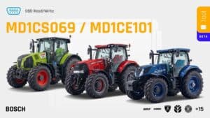 AutoTuner OBD support for Bosch MD1CS069 and MD1CE101 agricultural ECUs