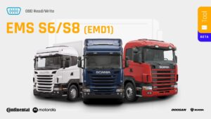 Scania EMS6 and EMS8 ECU tuning support