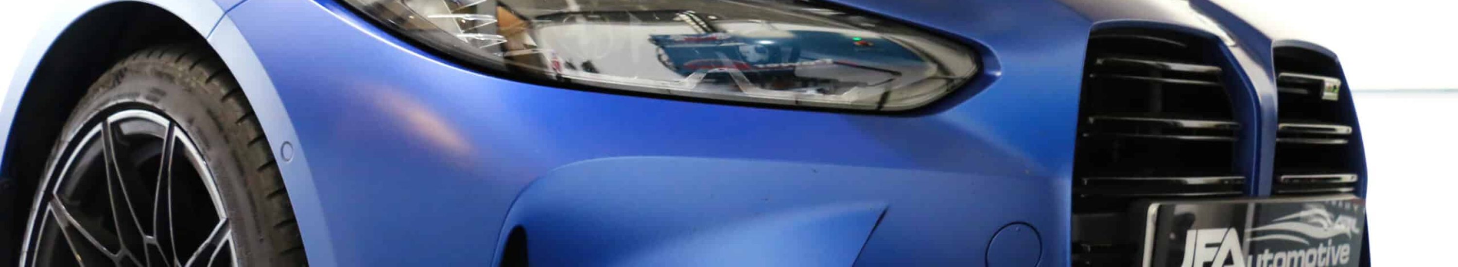 Front of the BMW M3 G80 Competition On the Dyno